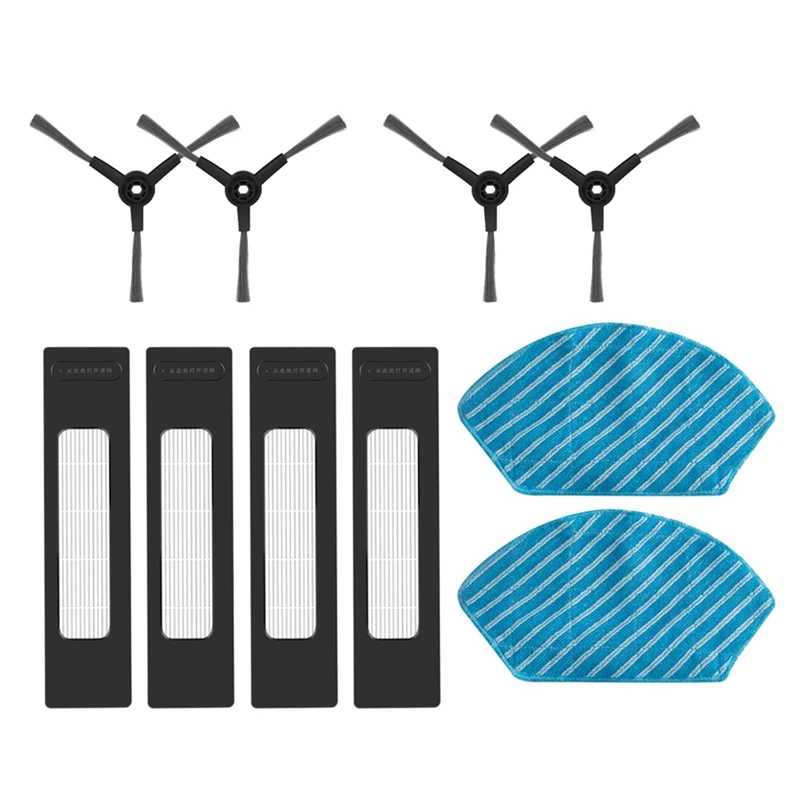 

10Pcs For Midea M7 I10 M71CN Smart Robot Vacuum Cleaner Accessories Kit Mop Cloth HEPA Filter Side Brush Home Cleaning