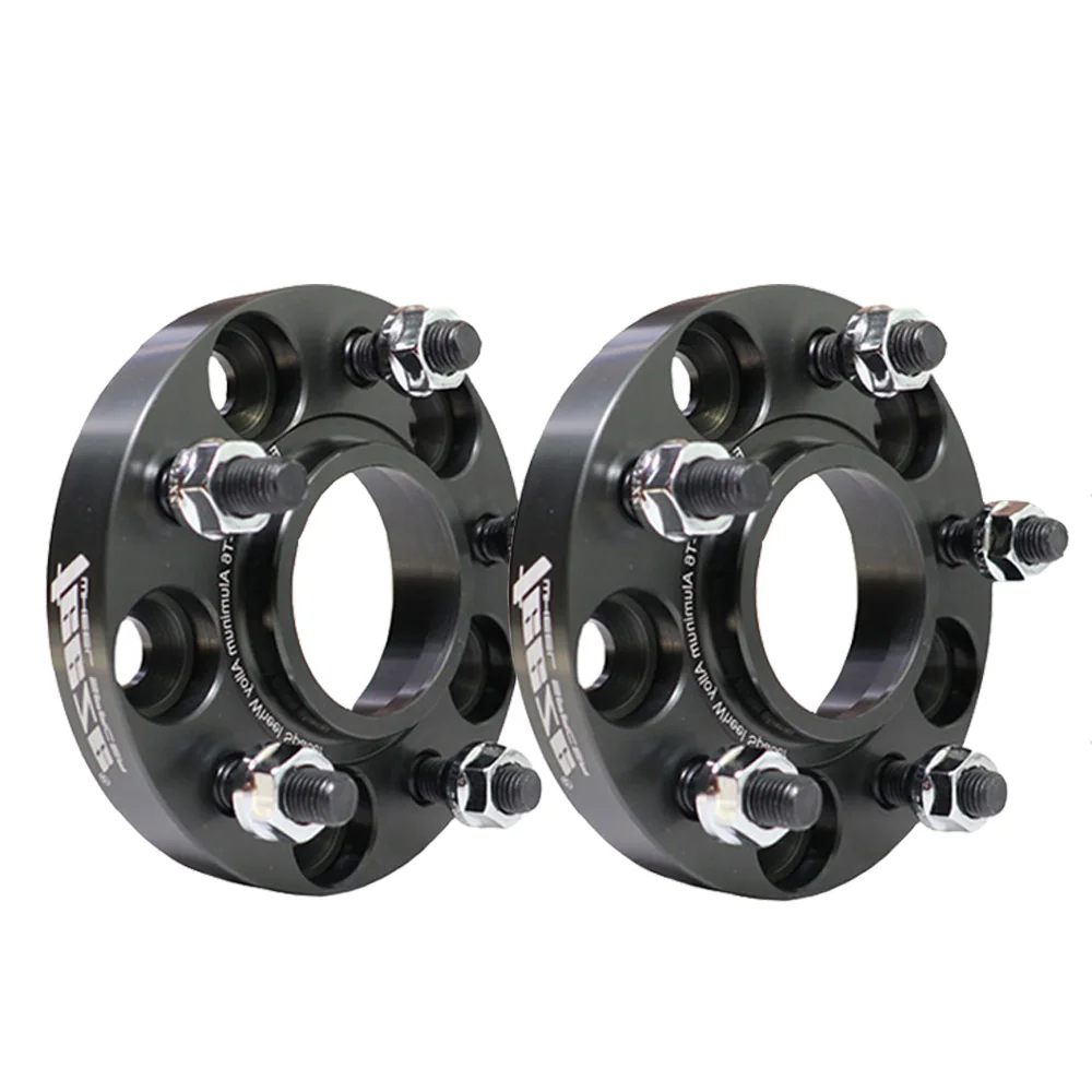 

2Pieces 7075-T6 Forged Aluminum Alloy PCD 5x120 CB 64.1mm Wheel Spacer Adapter 5 Lug Suit For Tesla Model S/Model X M14xP1.5