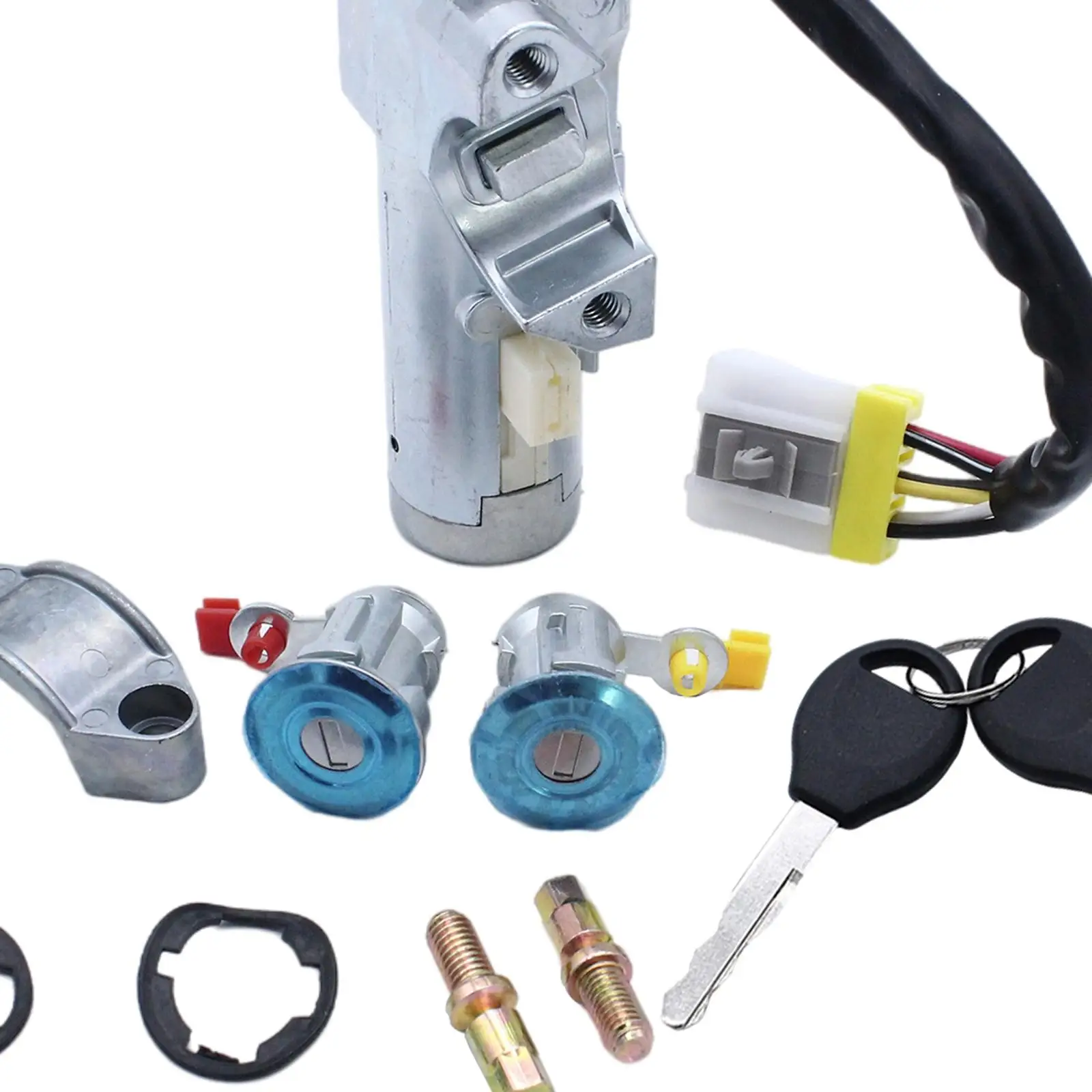 3-блокировочный дверной выключатель зажигания с 2 ключами замена для D22 97-06