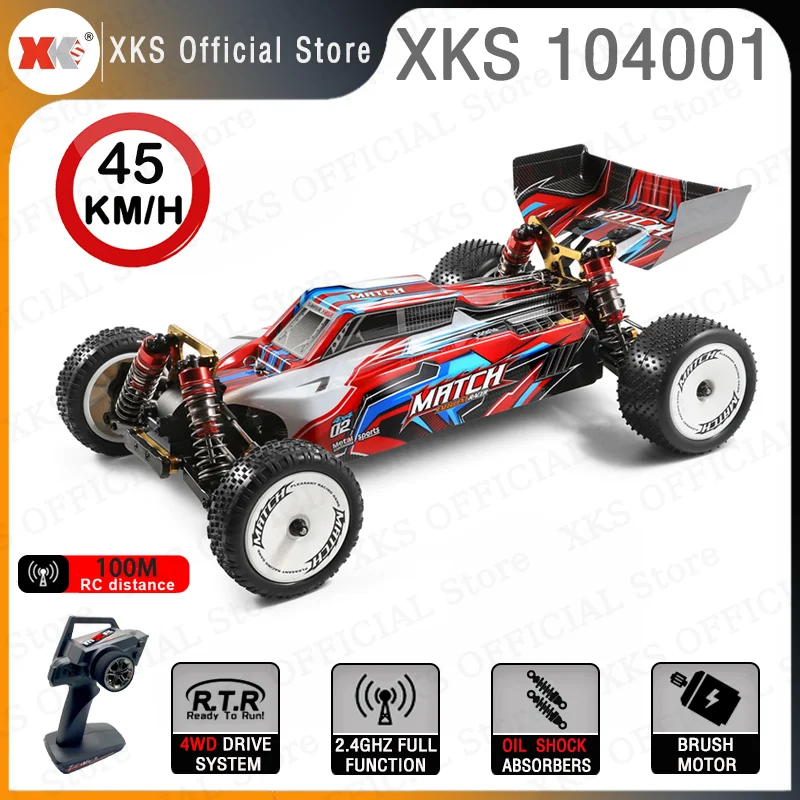 2.4g 4wd Drive Off-road 45km/h 100km/h High Speed Radio Control Climbing Drift Car Toys For Adult