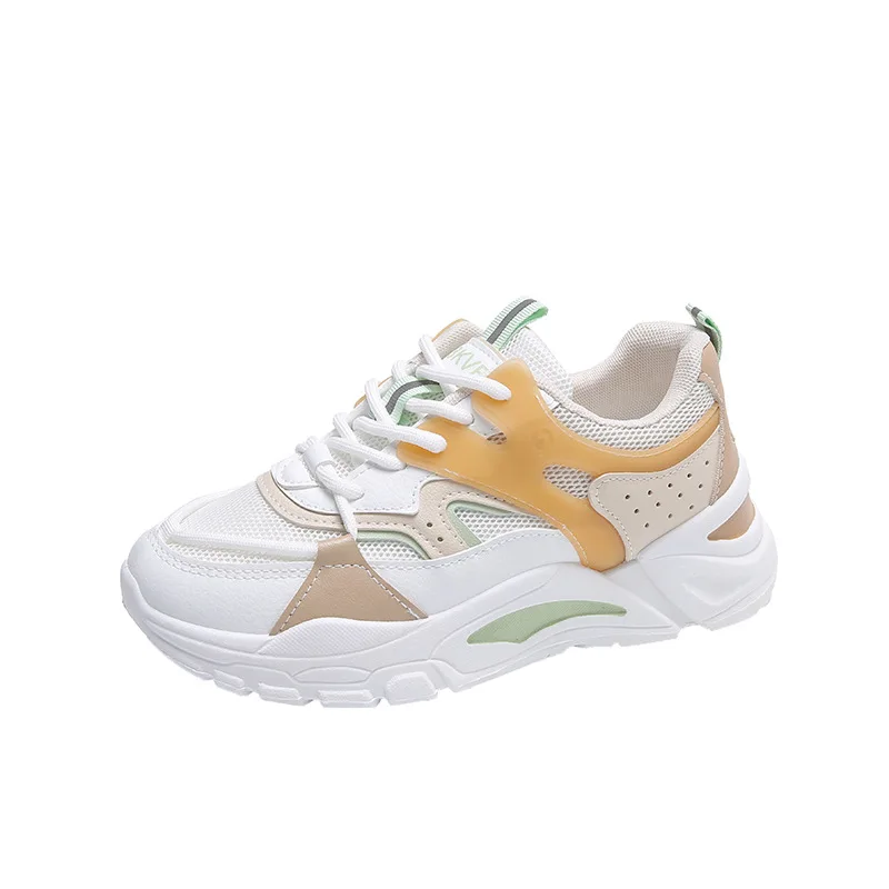 

Ins Korean Pop Women's Shoes Mesh 2022 Summer New Breathable Student Running Trend