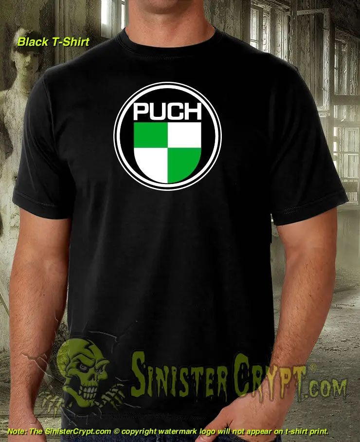

Puch T-Shirt Motorcycles Moped Scooter Vintage Motorcycle S-3XL