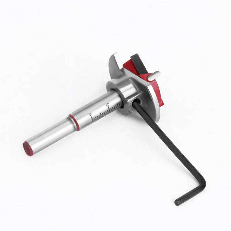 Набор регулируемых карбидных сверл для работ по дереву 15-35 мм