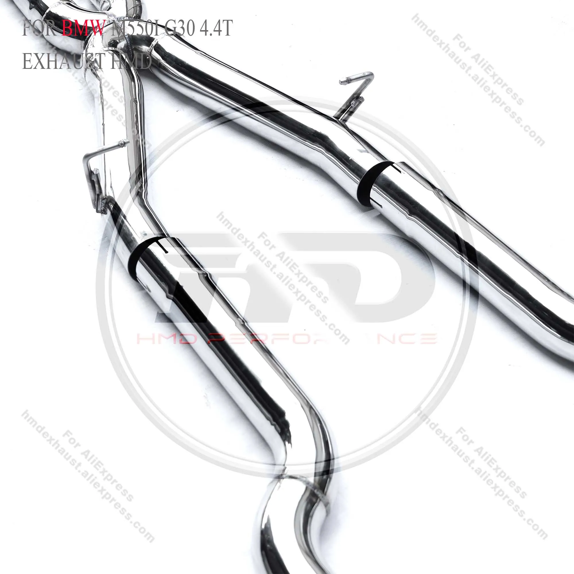 HMD Catback выхлопные системы для BMW M550i G30 4 T 2017-2022 гоночный автомобиль нержавеющая