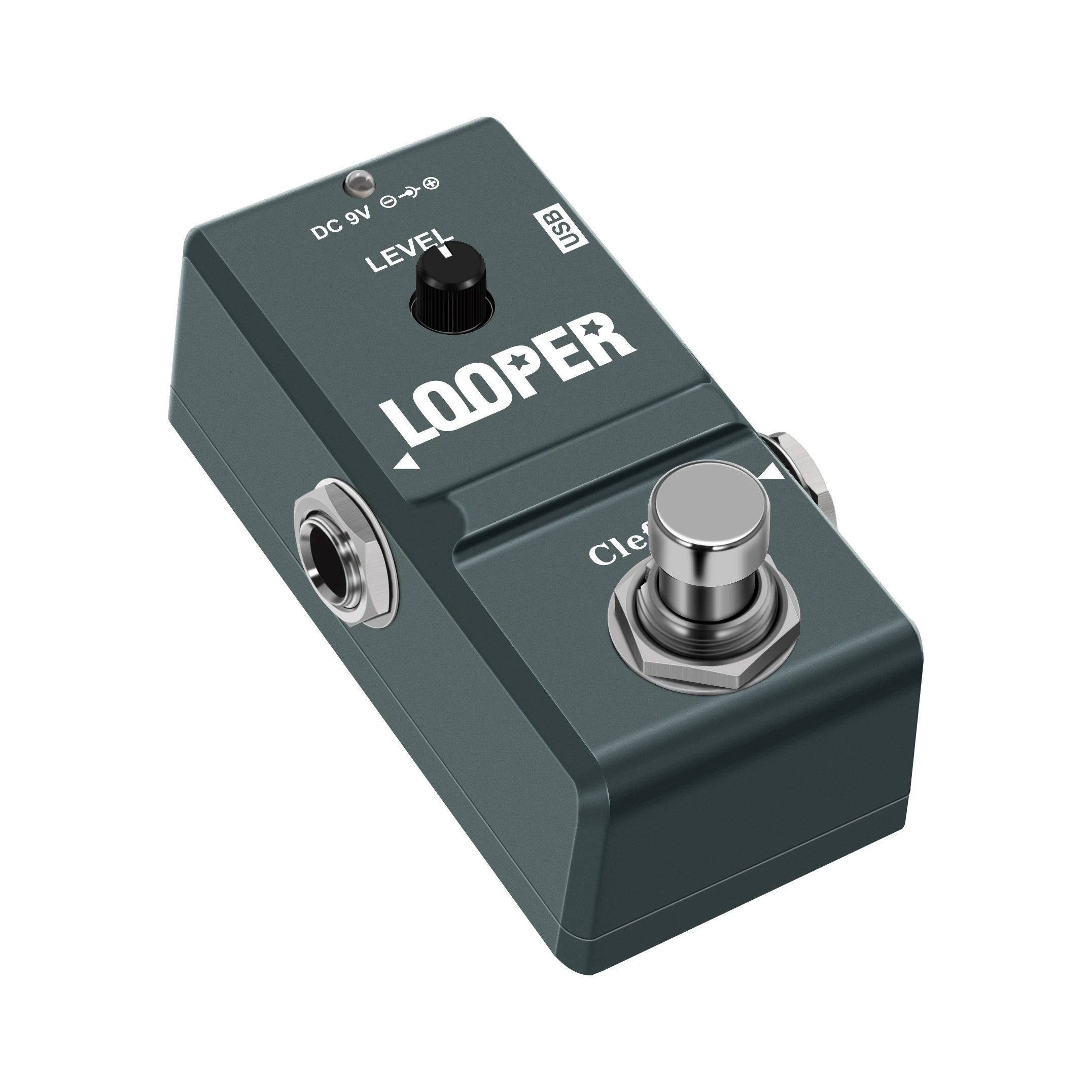 Фото Clefly LN-332 гитарные цифровые педали с эффектами Looper для электрической гитары, бас, 10 минут записи, педаль для гитары Rowin №5