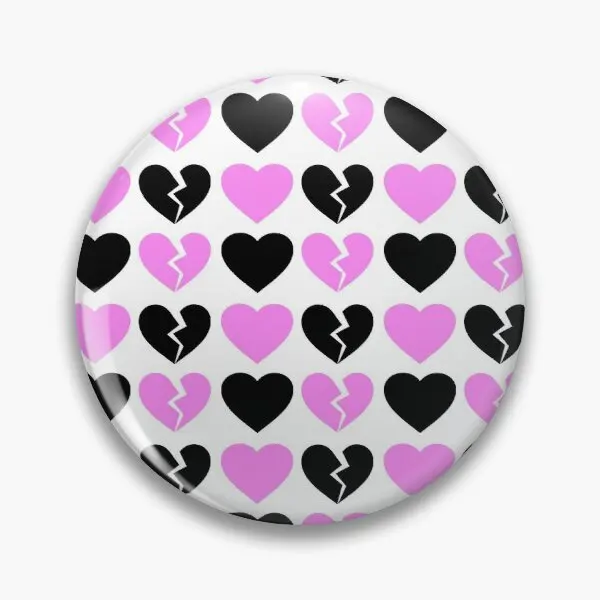 

Черная мягкая булавка с узором в виде сердца Милая женская шляпа Декор креативный значок металлический подарок ювелирные изделия мультяшный воротник модная одежда