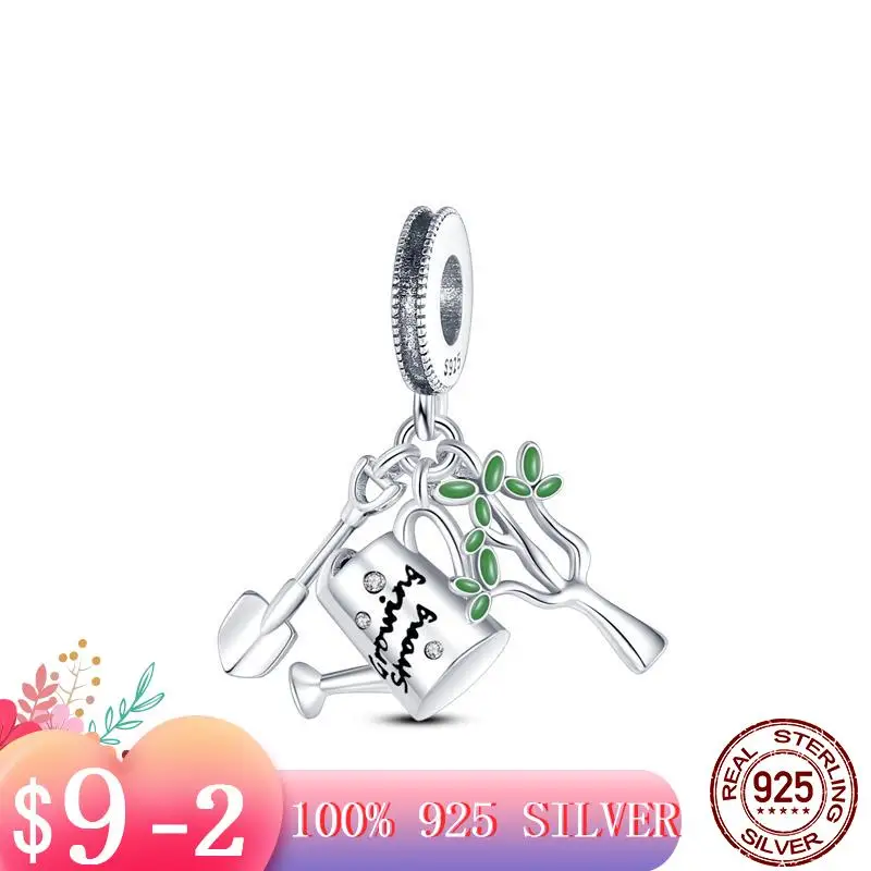 

Independent Design New 925 Sterling Silver Arbor Day Charm Fit Original Pandora Bracelet Making Fashion DIY Jewelry For Women