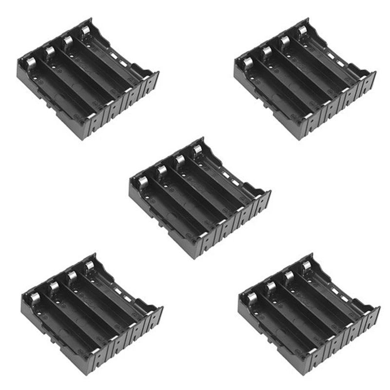 

HTHL-30X Battery Holder Box Case Black For 4X 13.7V 18650 Battery