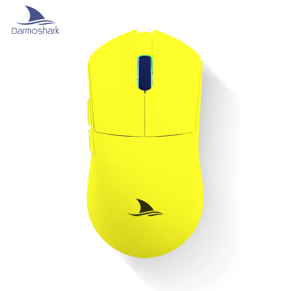 Беспроводная игровая мышь Motospeed Darmoshark M3 4K, BT, для киберспорта, 26000DPI, с датчиком температуры, PAM3395, оптическая компьютерная мышь для ноутбука, пк, 65 г