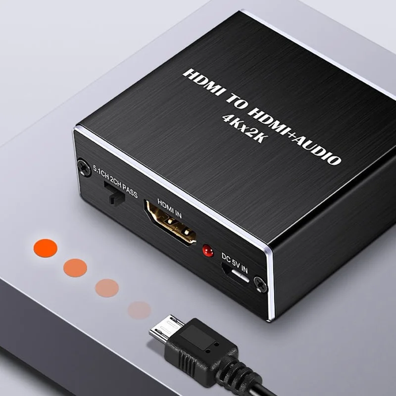 HDMI аудио сплиттер 4K * 2K до 7 1 оптического волокна + 3 5 к |