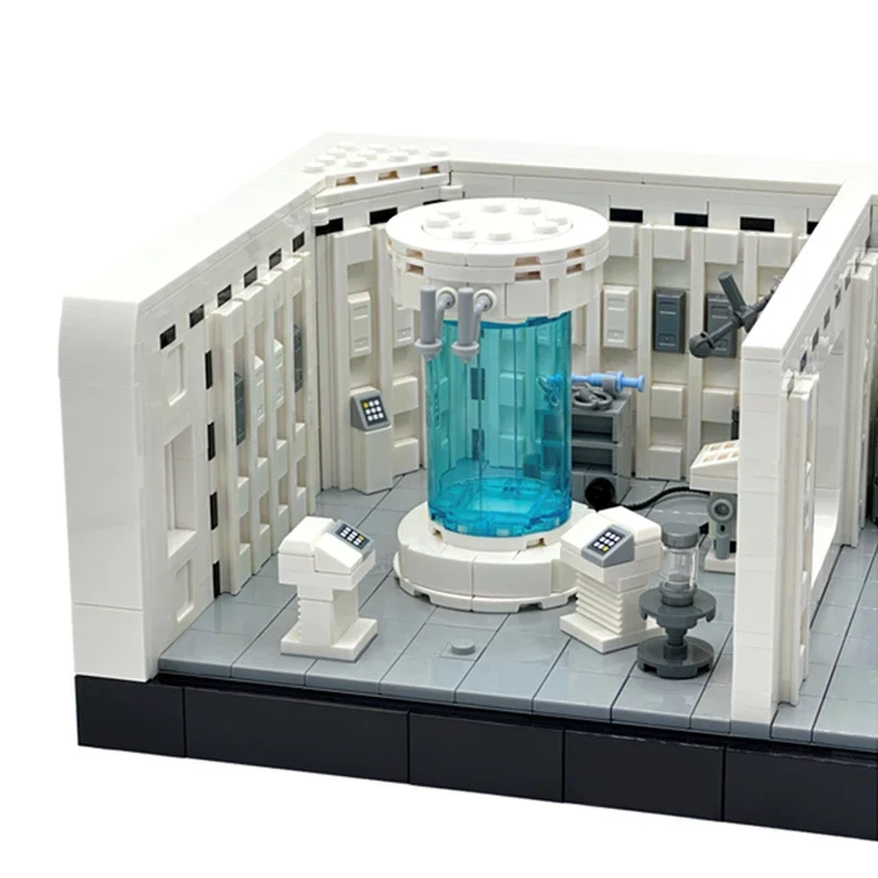 Модель Звёздного фильма Moc строительные блоки эхо-база технология медицинского
