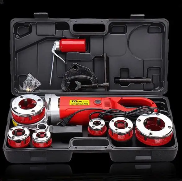 

hand-held portable Automatic pipe threading machine electric pipe threader