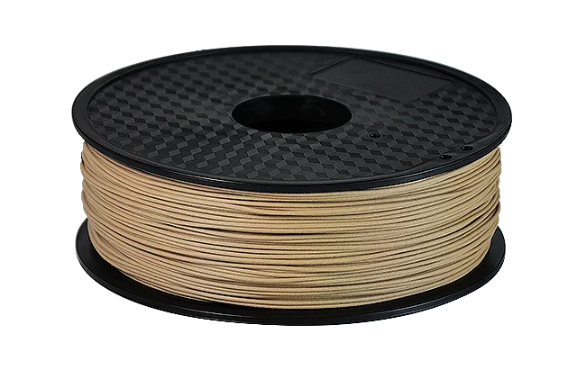 

Wood PLA Filament 0.8kg/1.76lbs 1.75mm for 3D Printer Plastic Consumables Printing Material for Print Refill Color