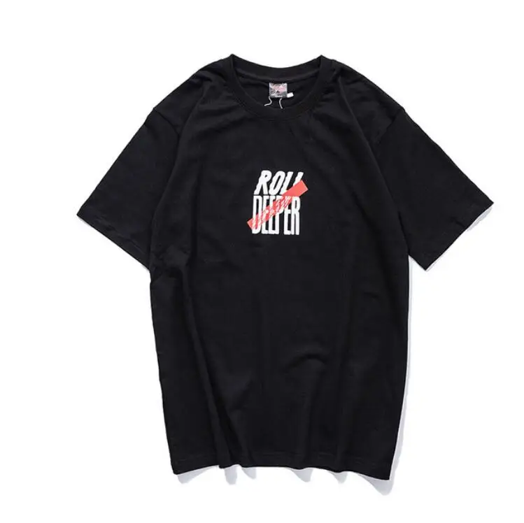 

2019 New T-shirt Men Simple Design Line Cross Print Cotton T Shirts Men's Arrival Summer Style Short Sleeve Men t-shirt