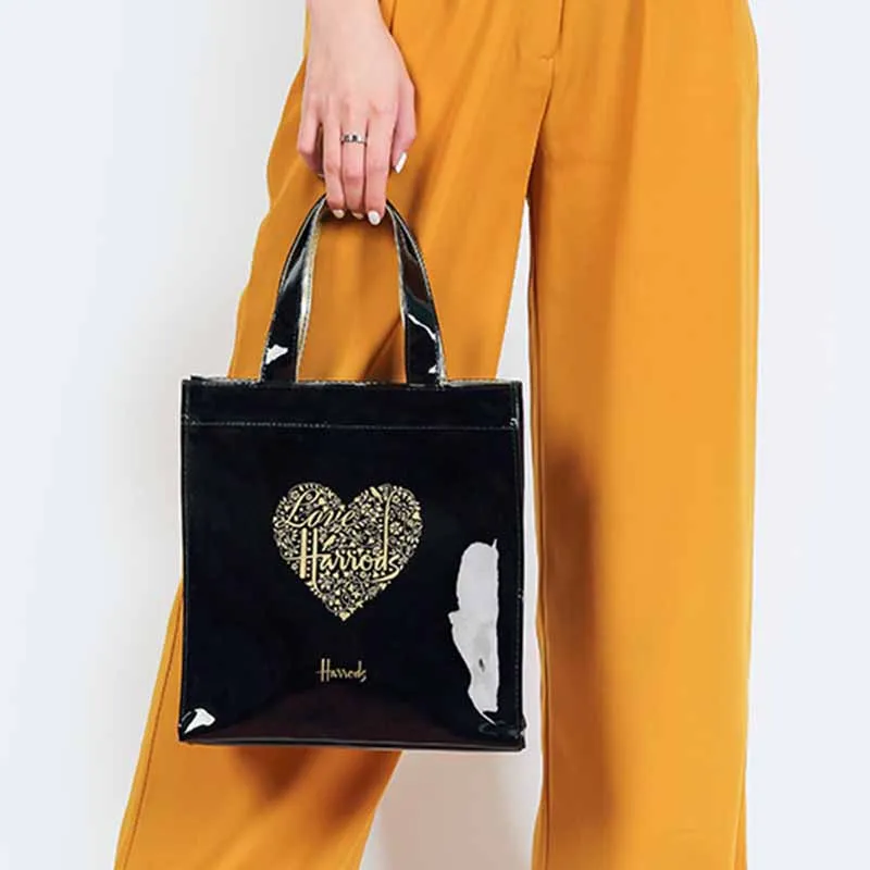 

2022 Trend New PVC Shopping Reusable Shoulder Portable Waterproof Storage Commuter Simple Casual Women Bag Luxury Handbags