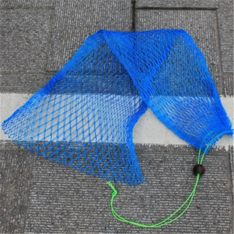 Fishing net Increase thickening Beautiful blue net bag Beach toy bag Household sundries storage bag Golf net bag