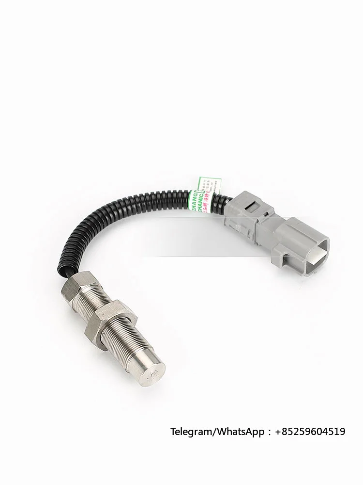 Датчик скорости (с проводом) экскаватора Kobelco SK Sk120/200-8/230 вилка датчика