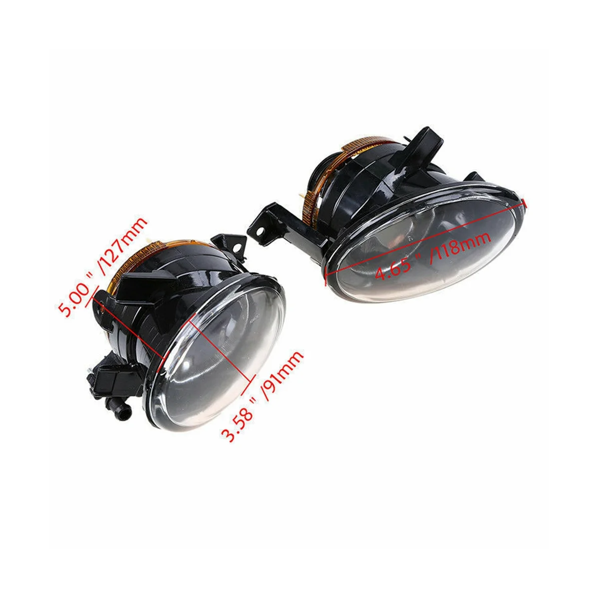 2 шт. Автомобильные противотуманные фары 5K0941699 5K0941700 для VW Golf MK6 Jetta Eos 1F Caddy 2K Touran