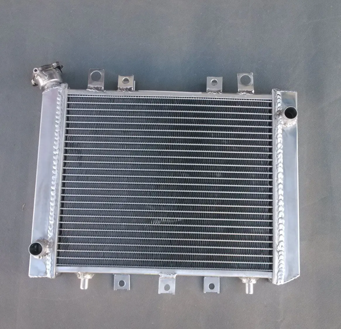 For 2008-2011 Kawasaki Brute Force 750 KVF750 4X4i Aluminum Radiator Cooler Cooling Coolant 2008 2009 2010 2011