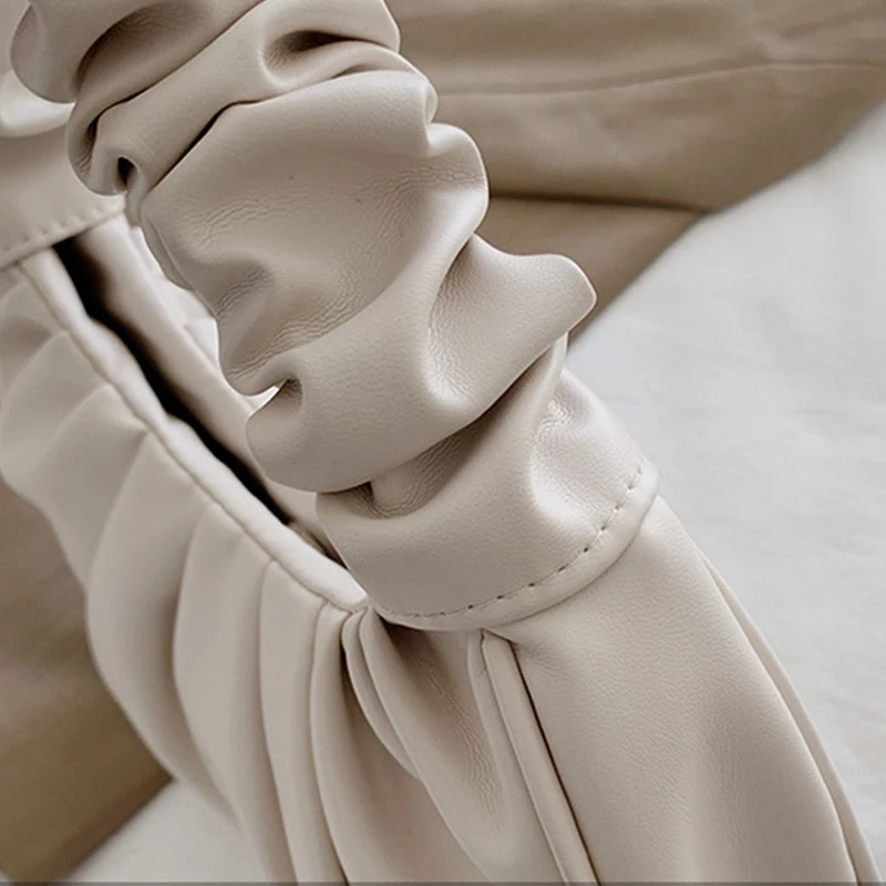 Folds Cloud Shoulder Bag Underarm Bag French Niche Texture Popular Pleated Small Bag Female 2023 New Trend Handbag Bag for Women