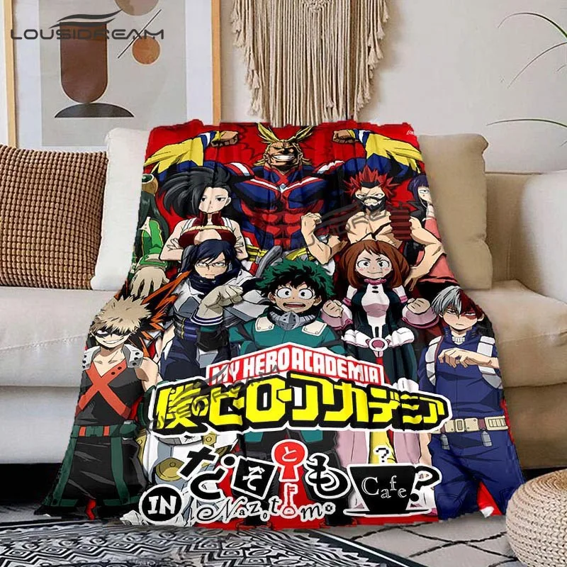 

My Hero Academia, Anime Blankets, anime Sheets, みどりや いずく HD Prints, Bedding, Sofa Covers,Bed Decorations,Gifts for Children Soft