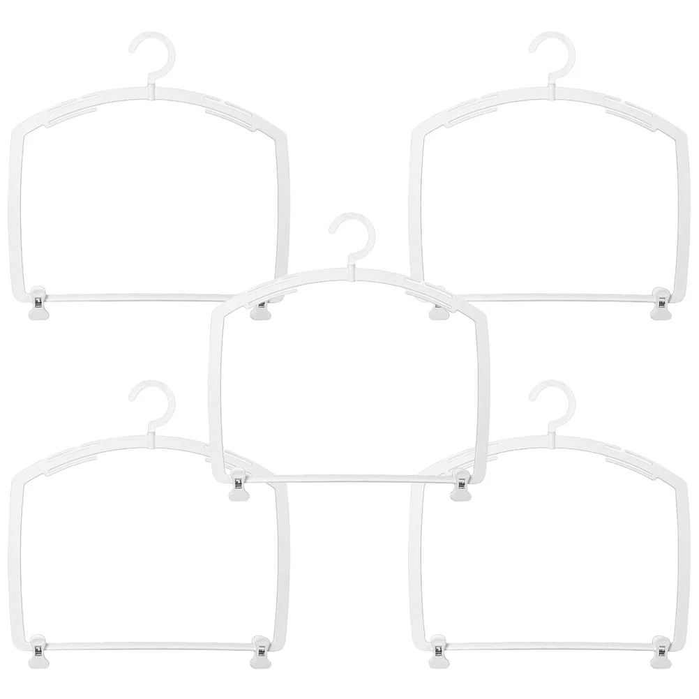 

5 Pcs Clothes Hangers Briefs Ring Swimsuit Rack Trunks Plastic Bikini Swimwear Frame Closet Women's Lingerie Showing