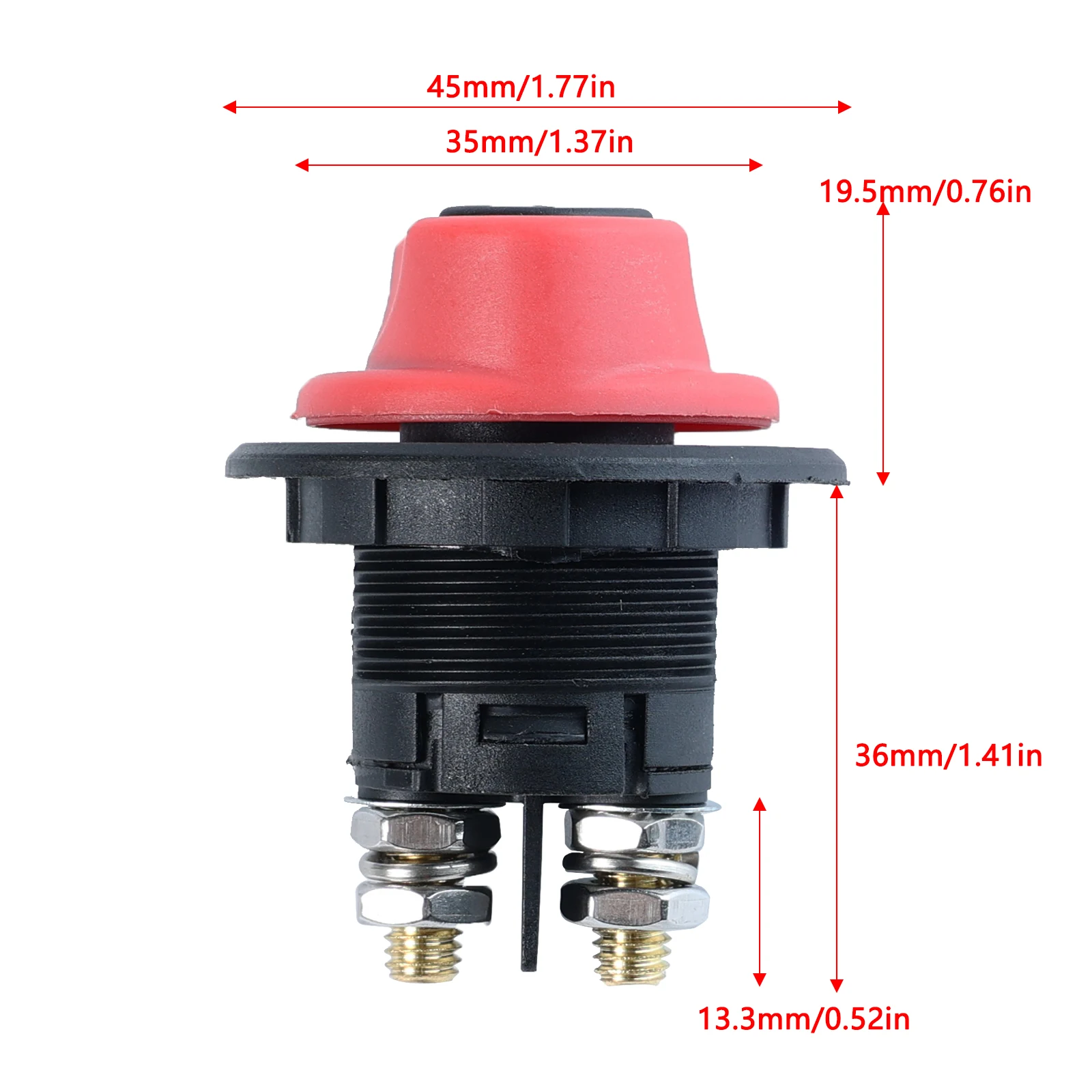 Автомобильный аккумулятор поворотный отключатель безопасное отключение