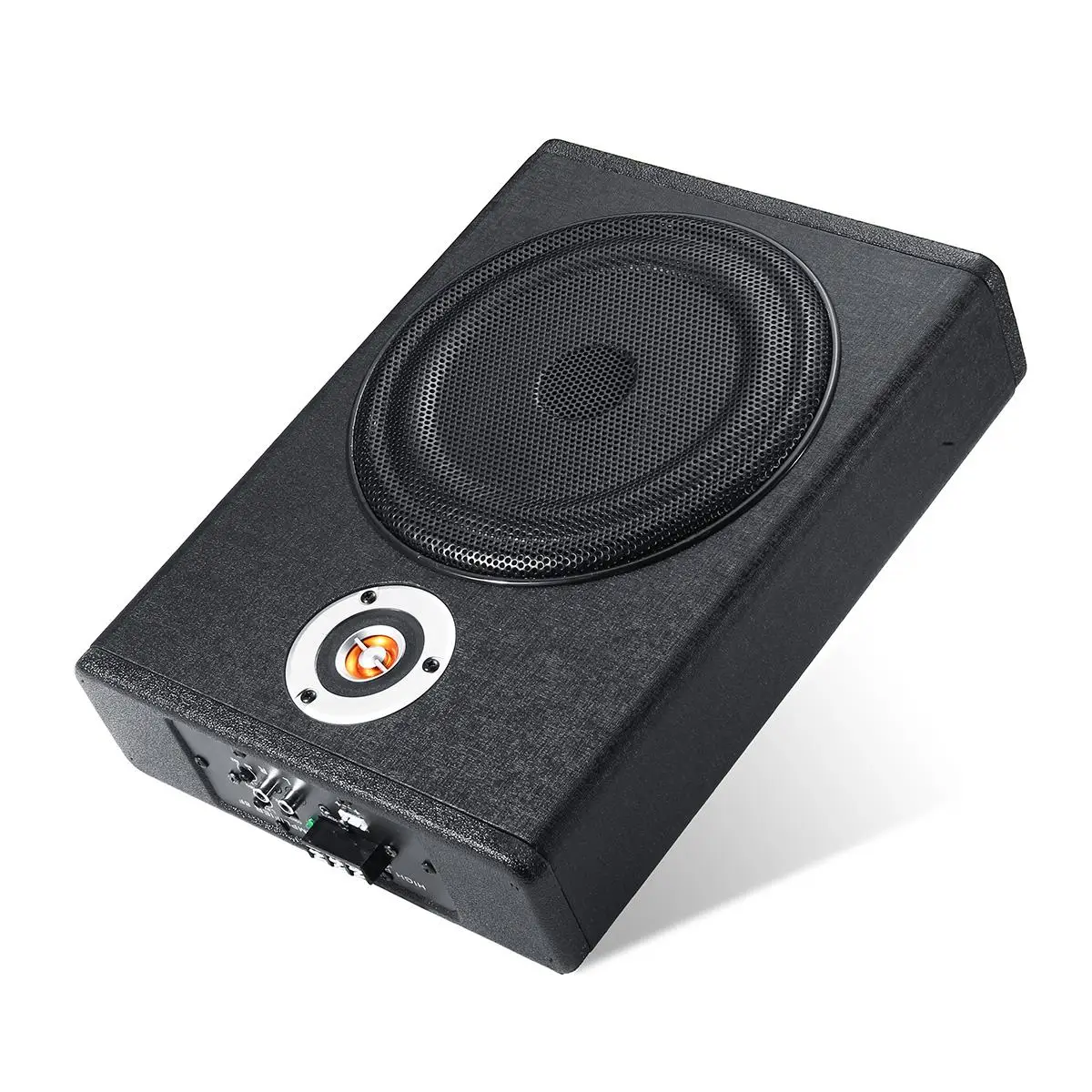 8-дюймовый автомобильный сабвуфер под сиденьем, активный, 600 Вт, мощный чистый бас, усилитель, аудио стерео динамик, устойчивый к вибрации.