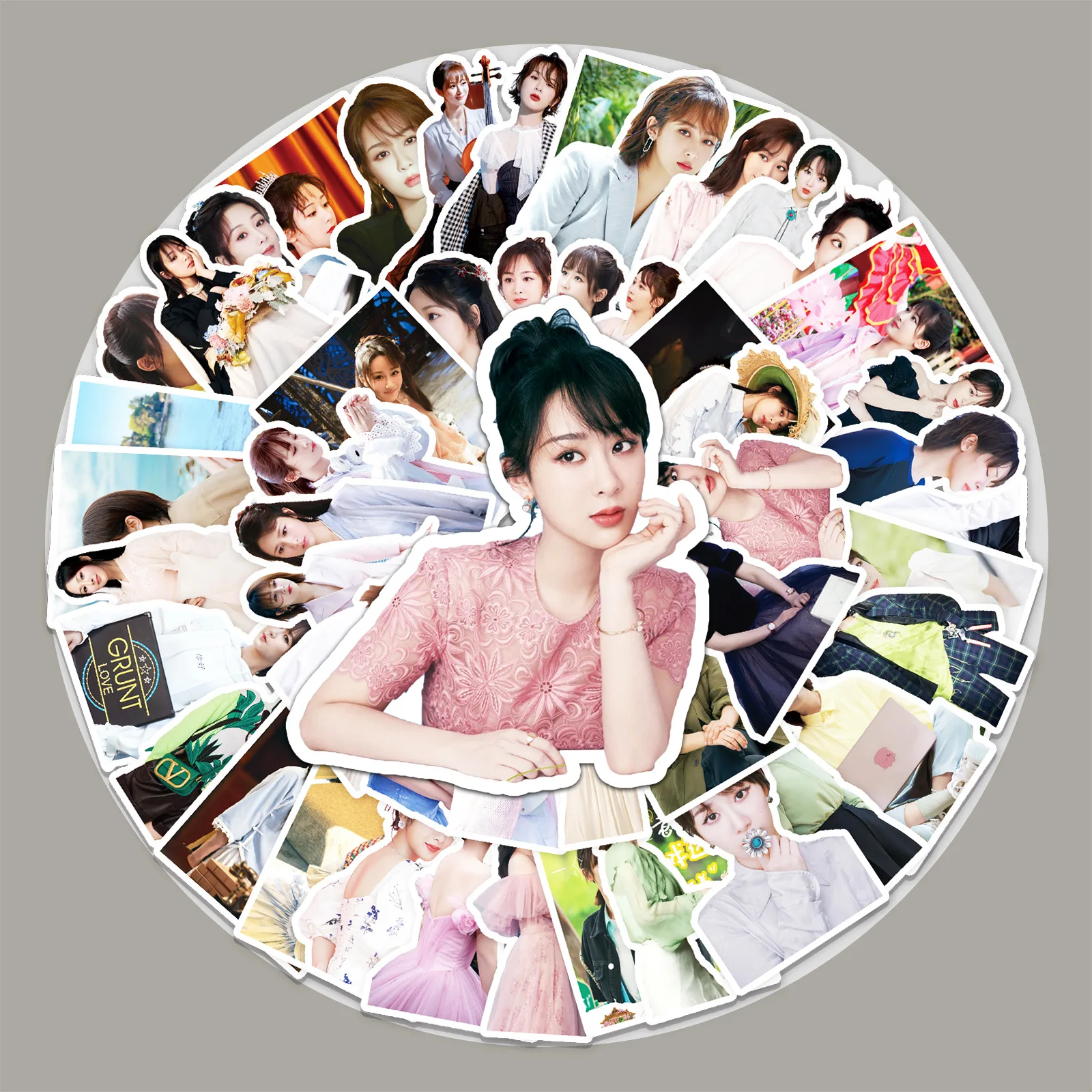 

50-дюймовые периферийные детские наклейки Yang Zi со звездами, футляр для скейтборда, жесткий футляр для багажа, милые водонепроницаемые детские игрушки, канцелярские принадлежности