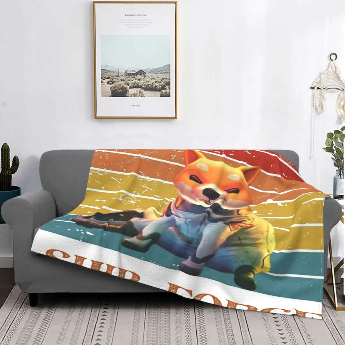 

Manta a cuadros Shiba Inu Shib Force, para cama colcha, manta mullida a cuadros, manta double, Manta администраторы