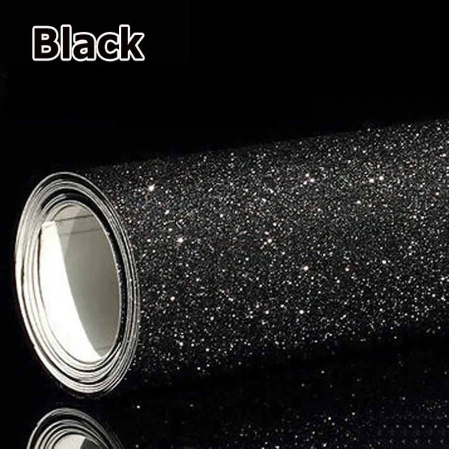 

10/20/30/40/50/58X152 см в партии, черные блестящие виниловые наклейки, новый автомобильный Стайлинг, матовая шлифовальная блестящая виниловая пленка, обертка для тела