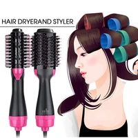 hot air comb multifunctional two in one negative ion household blowing comb curling electric air comb curler curling rod