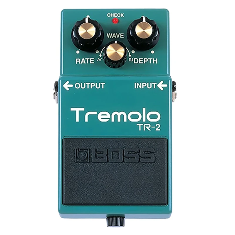 

TR-2 Audio Vintage Tremolo Pedal With Rate, Depth, And Wave Controls Bundle,Guitar Effect Pedal Accessories