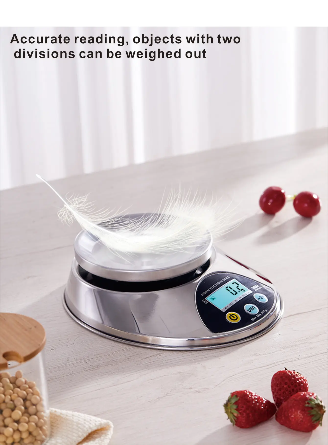 Цифровые кухонные весы из нержавеющей стали DK04 1 кг 0 г 3 5 6 пищевые цифровые в