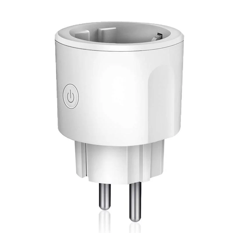 

Smart EU Plug WiFi Socket 100-240V Power Monitor Timing Home Automation Tuya APP Control Works With Alexa Google Assistant