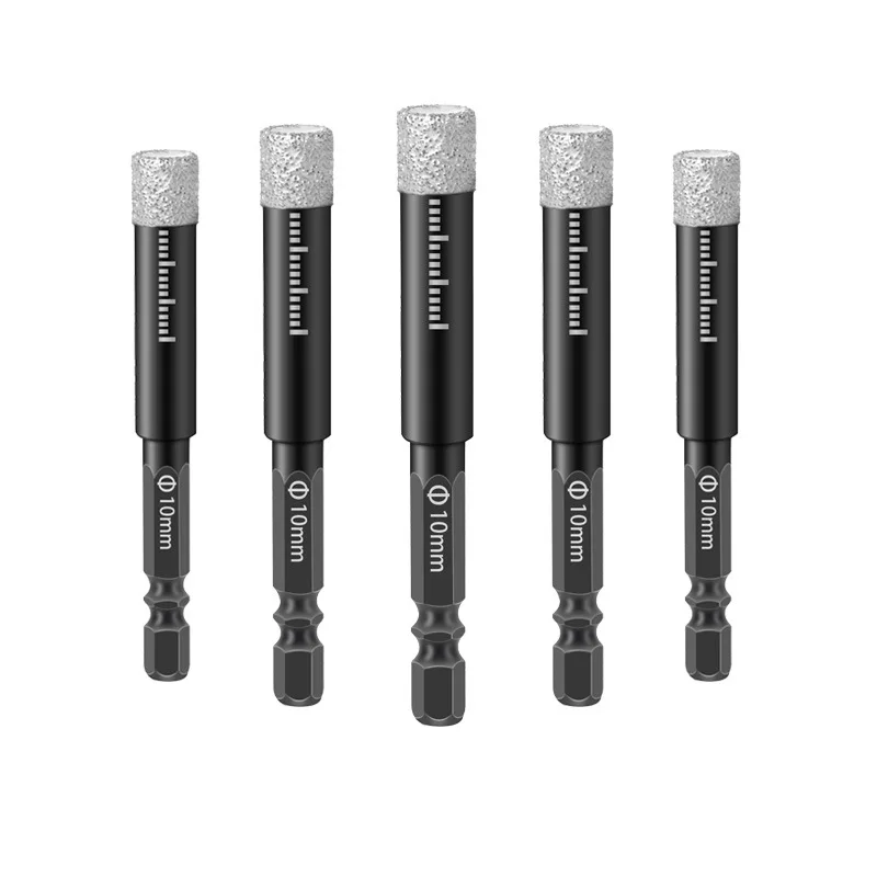 

Сверло с шестигранным хвостовиком для сухой керамической плитки, 5 мм, 6 мм