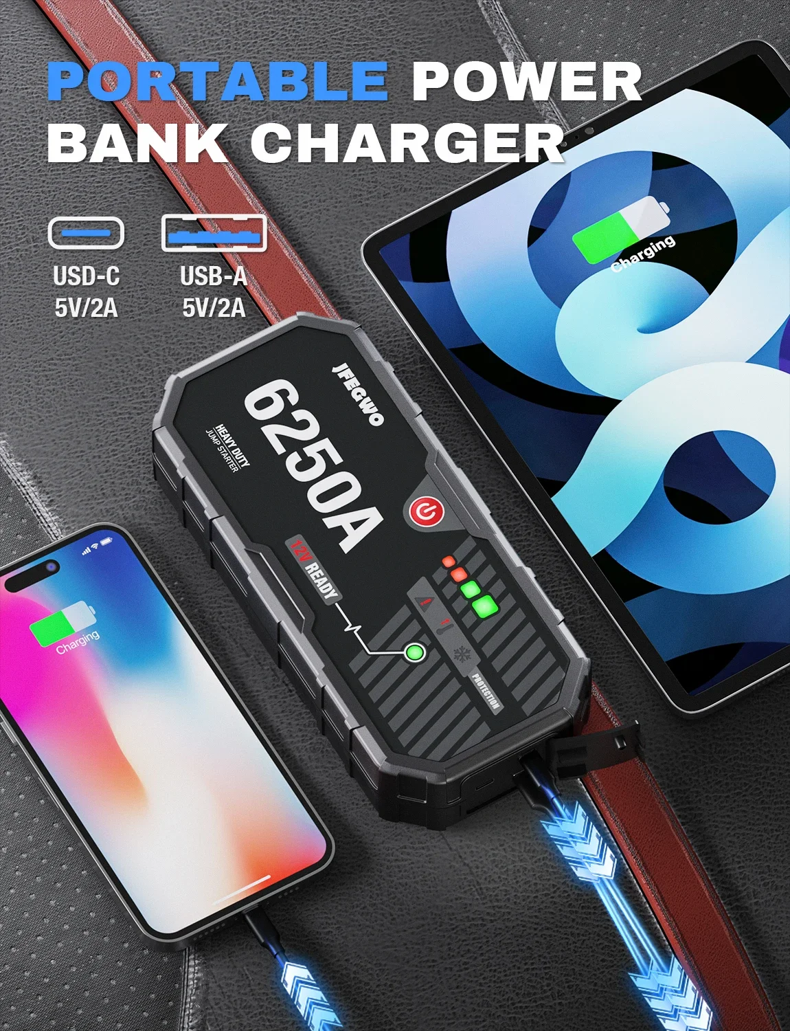 12 В 28000 мАч автомобильное пусковое устройство высокой мощности внешний