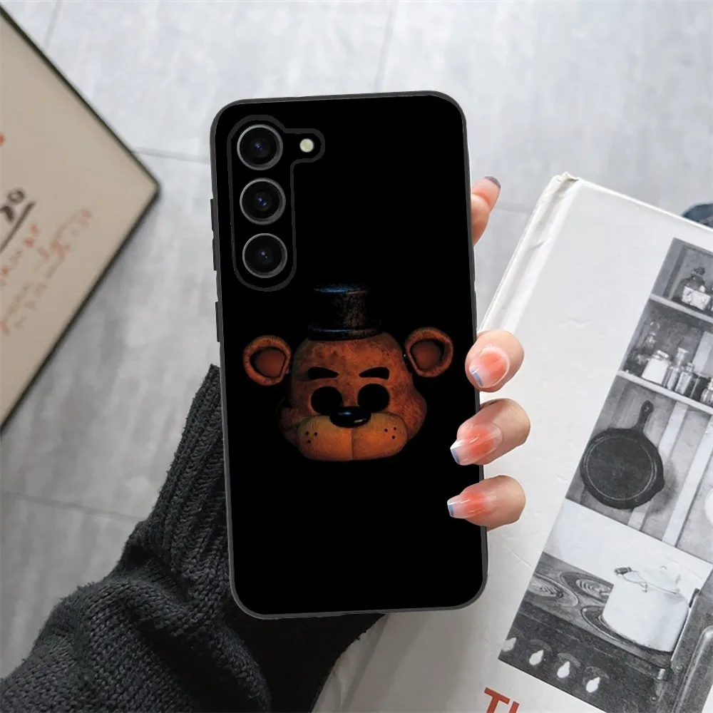F-Fnaf Game Five Nights Phone Case For Samsung Galaxy A13 21s 22 31 32 52 53 71 80 91 Black Soft Cover