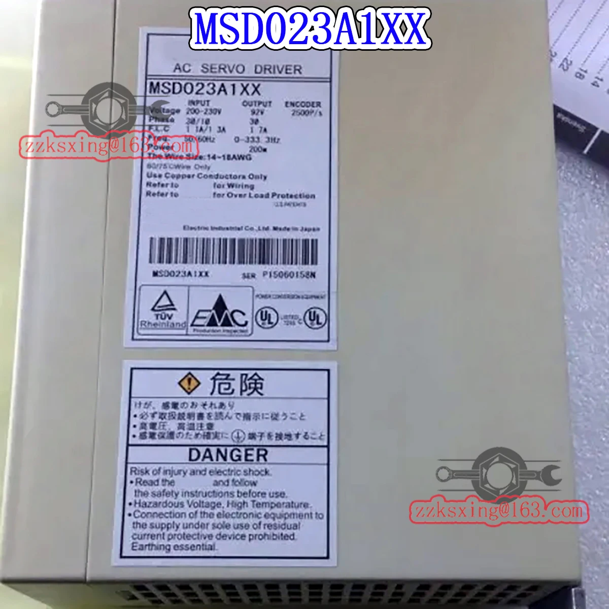 100% новый MSD023A1XX оригинальный сервопривод переменного тока в коробке
