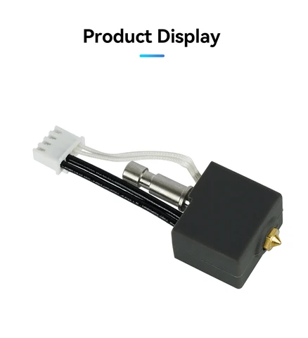 1/2 комплекта Hotend для 3D-принтера Anycubic Kobra S1, печатающая головка J-образной головки для Kobra S1 Combo S1C, латунная насадка из твердой стали с горячим концом