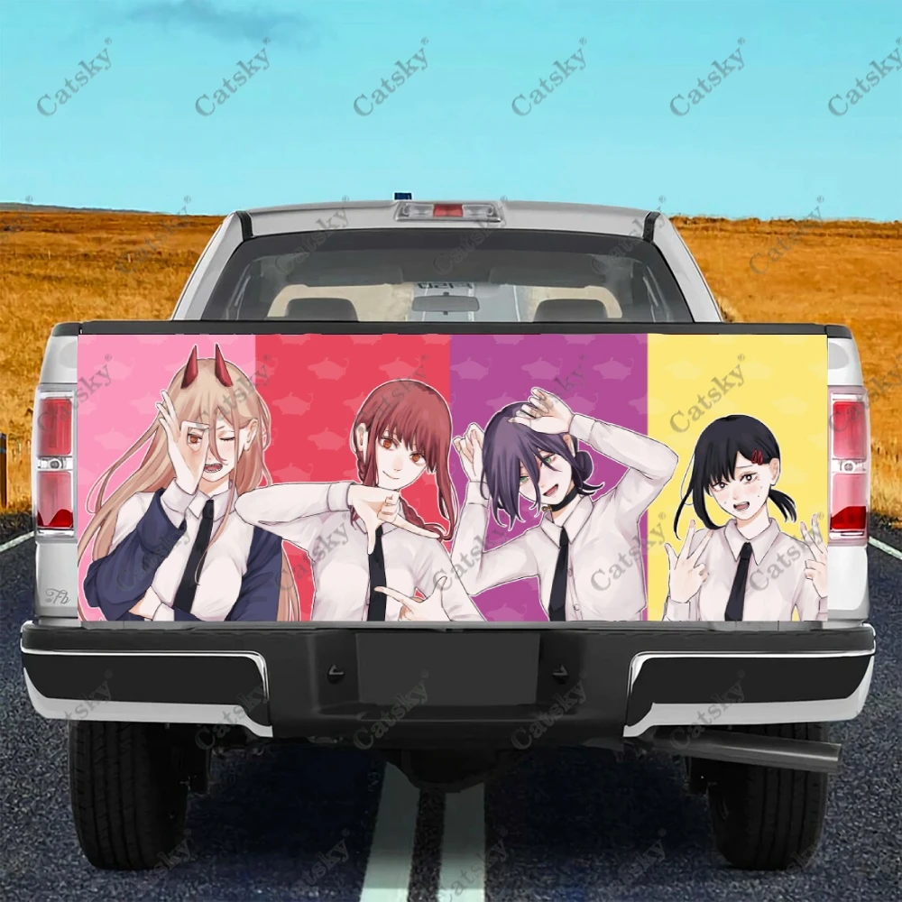 

Kobeni Higashiyama, задняя дверь грузовика, оболочка HD графическая наклейка, универсальная, подходит для полноразмерных грузовиков, погодозащищенная и безопасная мойка автомобиля