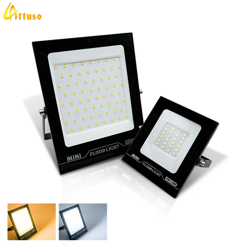 

LED Flood Light AC 220V 230V 240V 10W 20W 30W 50W 100W 150W 200W IP67 Waterproof Outdoor Lighting LED Spotlight Wall Floodlights