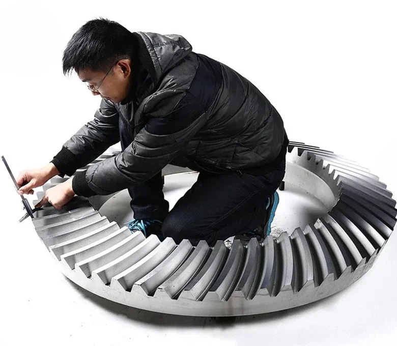 Engrenage Biseauté со спиральной столешницей вращающийся