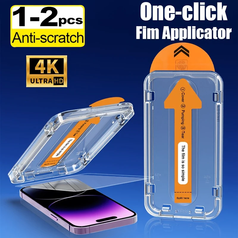 Фото Пылезащитная установка, полное покрытие из закаленного стекла для Xiaomi Mi 14 13T Pro 13 T 11T 12T 10T 11 Lite 11X 11i 10i Защитная пленка для экрана №4