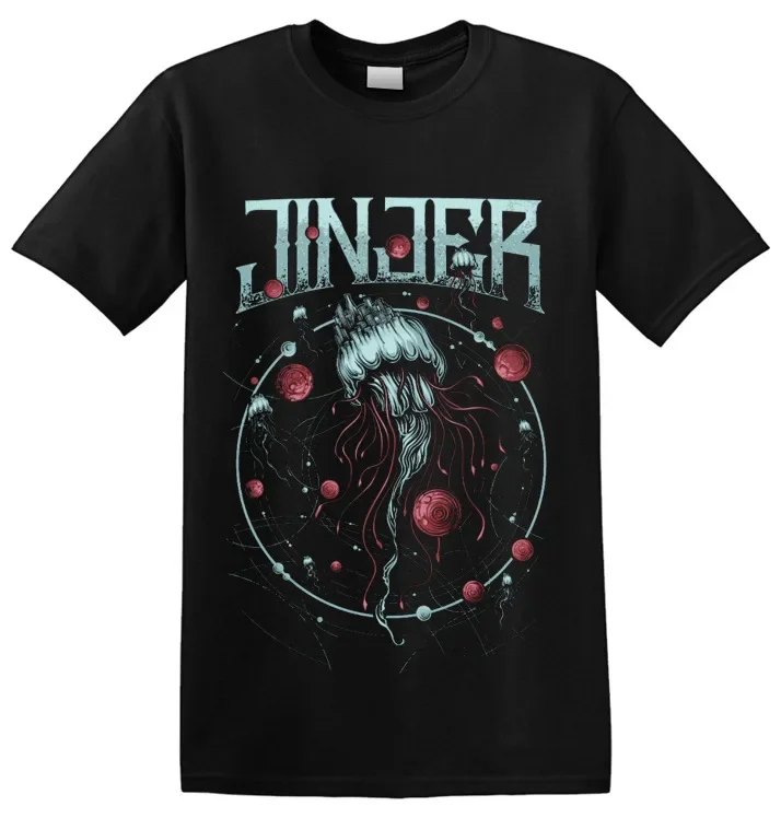 Футболка JINJER с коротким рукавом 100% хлопок высокое качество