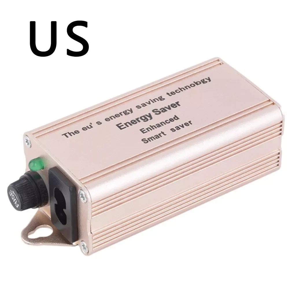 

Enhanced Power Energy Saver Smart Electricity Saving Box Current Wave Form Distortion Reducing Device EU UK US Plug
