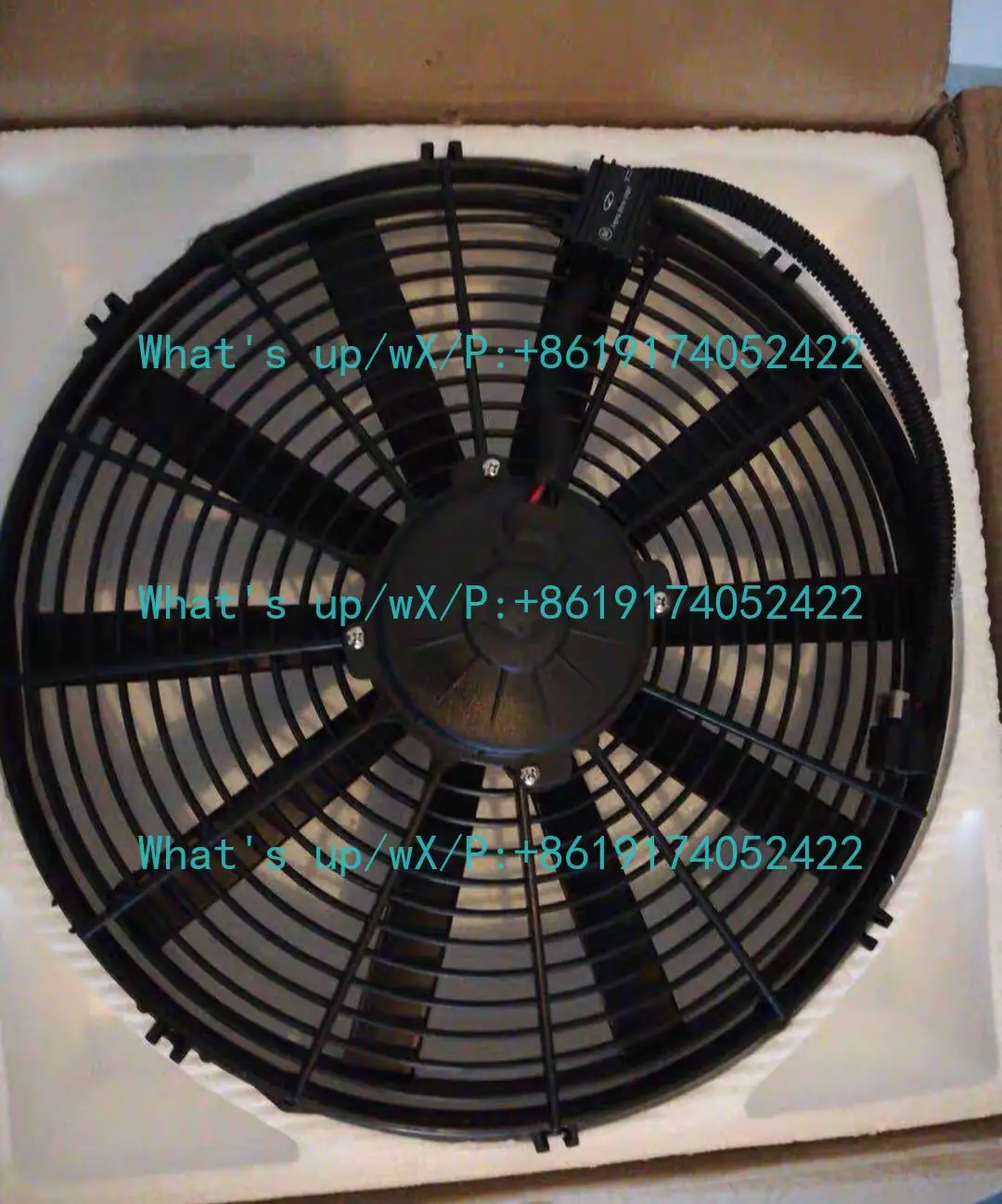 

1 шт., вентилятор радиатора гидравлического масла крана, новый охлаждающий вентилятор крана XCT 25k5A