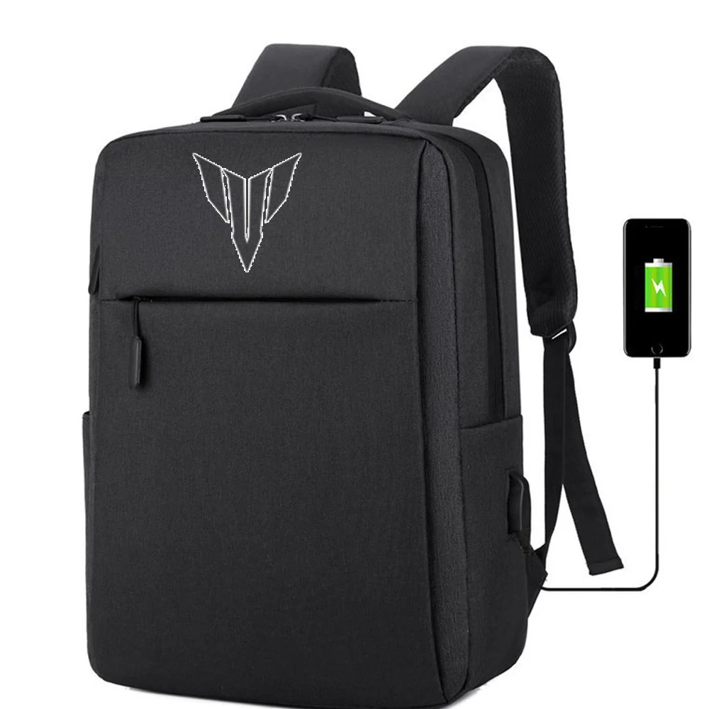 FOR Yamaha MT07 MT09 MT10 MT01 MT125 MT25 MT03 New Waterproof backpack with USB charging bag Men's business travel backpack