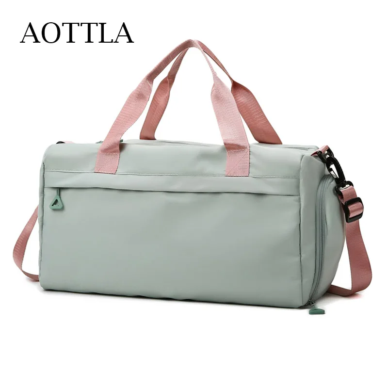 

AOTTLA Multifunction Travel Bag For Women Fashion Shoulder Bags Large Women's Bag Weekend Bag Casual Female Sports Fitness Bag