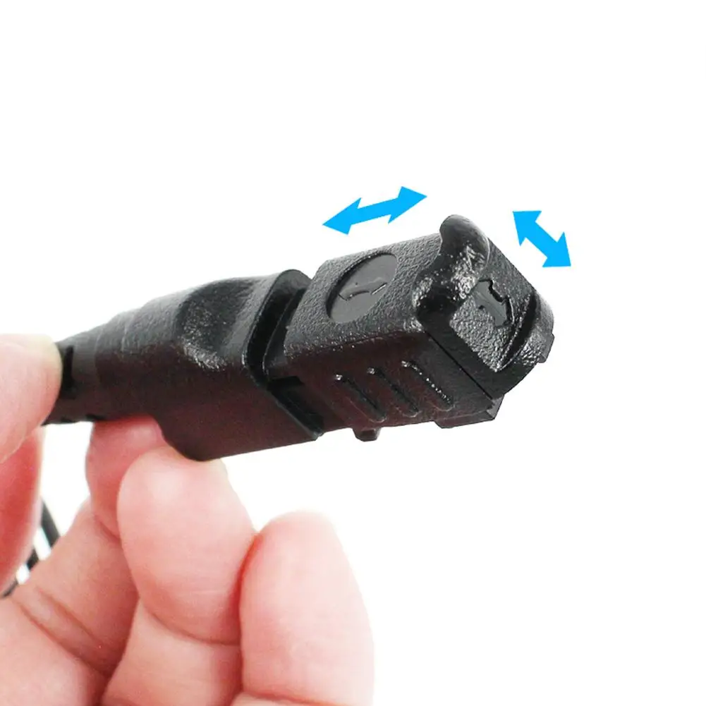 For Xir P6600 Walkie-talkie Headset Air Acoustic Tube Detachable Transparent Tube Assembly Headset Xpr3500